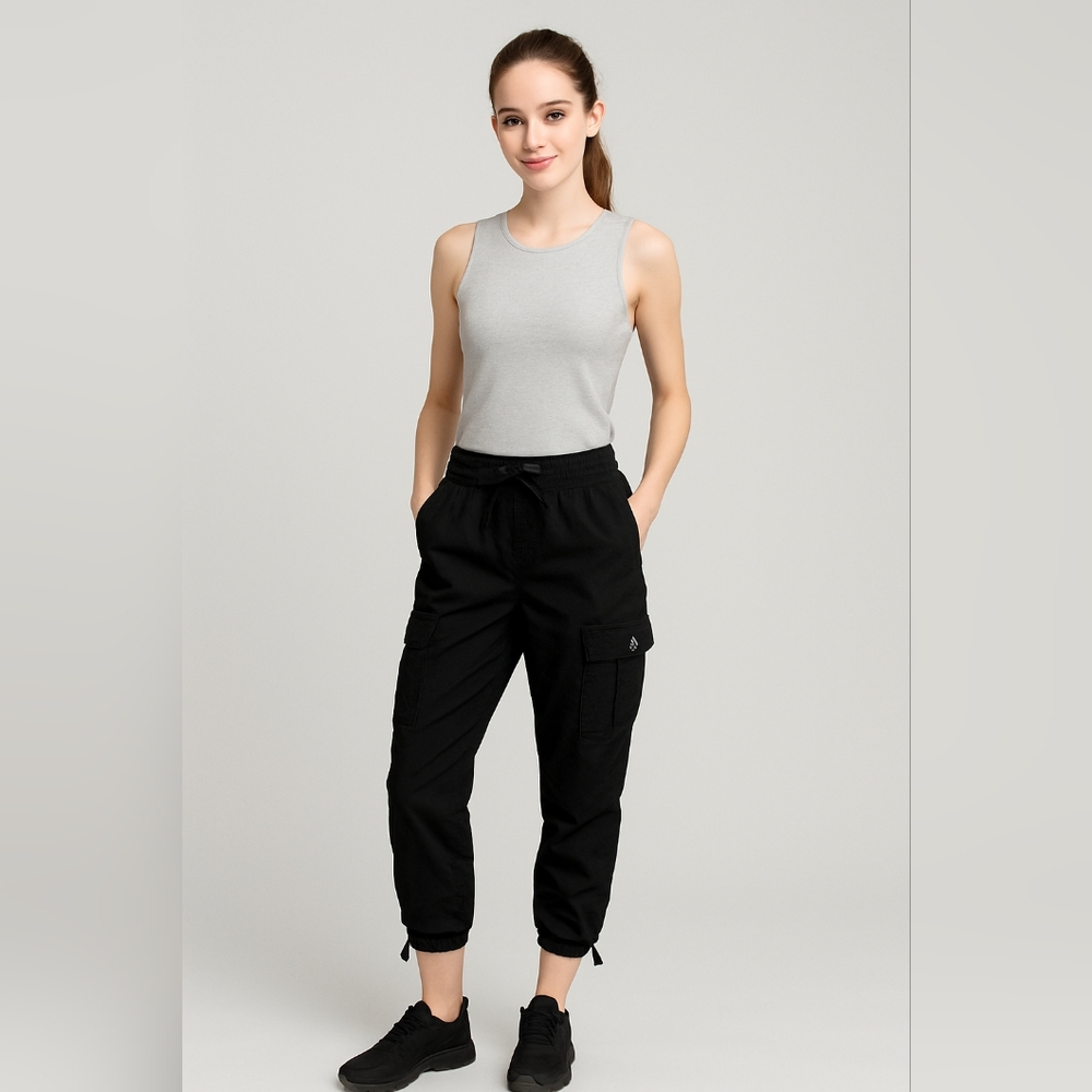 Calvin Klein Cargo Pants | Black Utility Joggers | Size XS/S